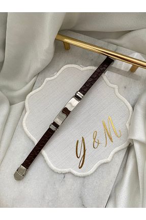دستبند استیل (فولاد) طوسی مردانه استیل ضد زنگ YM - کد 934906686