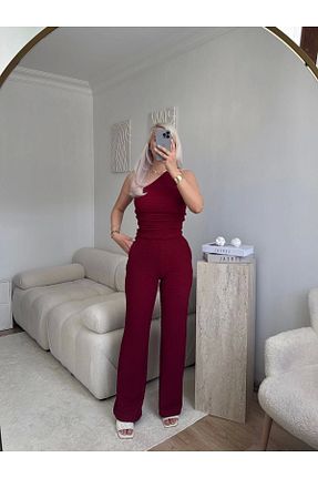 ست بالاتنه و پائین تنه رنگی زنانه بافتنی Zora Butik - کد 934907833