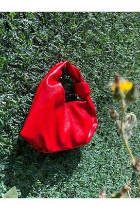 کیف دوشی قرمز زنانه چرم مصنوعی MossyBag - کد 934906298
