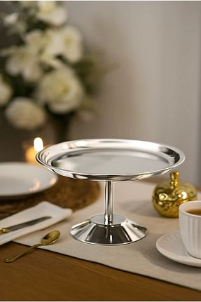 بشقاب متالیک استیل ضد زنگ ÖZBURAK - کد 900233255