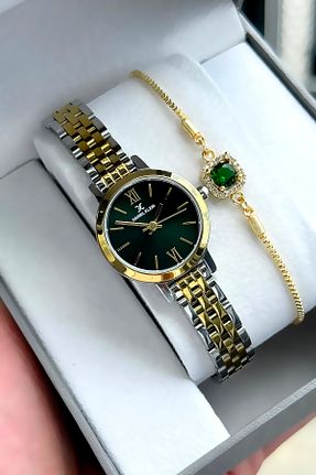 ساعت مچی طلائی زنانه 31-35 میلی متر Daniel Klein - کد 72436963