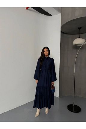 لباس حجاب سرمه ای زنانه Balon Marjita - کد 934956937