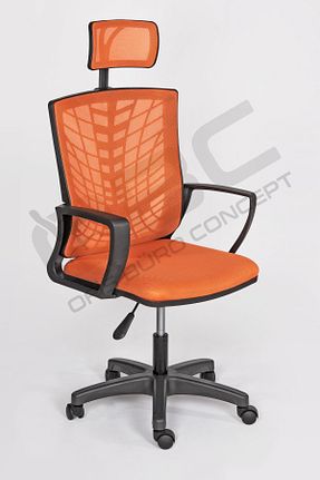 صندلی مطالعه نارنجی ثابت DEVSİT - کد 934961145