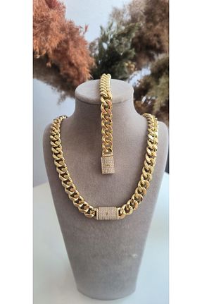 ست جواهر زرد زنانه رودیوم xUPING - کد 927246597