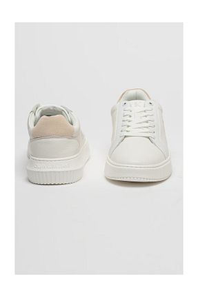 کفش اسنیکر سفید مردانه بند دار Calvin Klein - کد 881843333