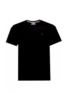 تیشرت مشکی مردانه یقه دوچرخه Tommy Jeans - کد 307081667