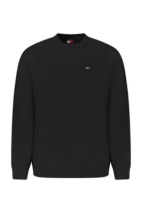 سوئیشرت مشکی زنانه ساده Tommy Hilfiger - کد 883227371