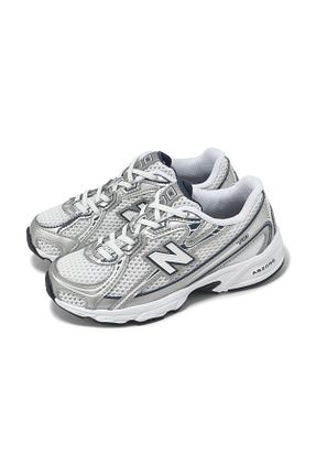 کفش اسنیکر سرمه ای بچه گانه بند دار New Balance - کد 932632334