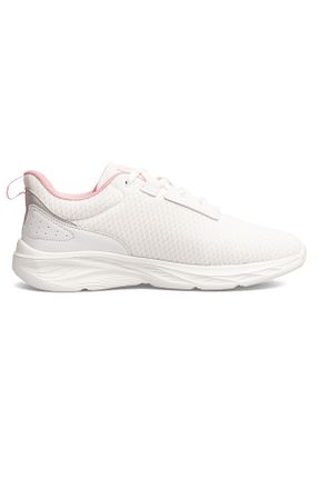 کفش اسنیکر سفید زنانه بند دار hummel - کد 930874686