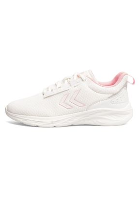 کفش اسنیکر سفید زنانه بند دار hummel - کد 930874686