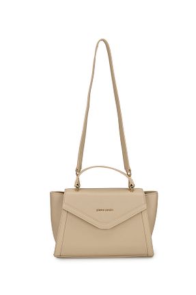 کیف دستی بژ زنانه سایز متوسط Pierre Cardin - کد 879006230
