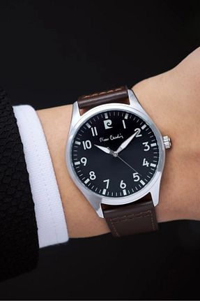 ساعت مچی زرشکی مردانه 41-45 میلی متر Pierre Cardin - کد 777668219