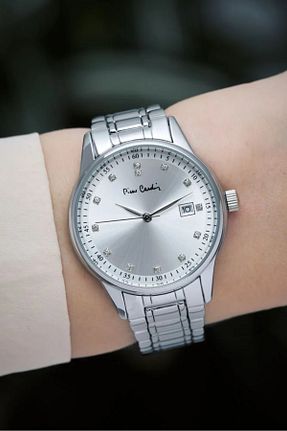 ساعت مچی طوسی زنانه 36-40 میلی متر Pierre Cardin - کد 712439690