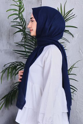 شال سرمه ای زنانه پنبه پلی استر Golden Rose - کد 932830647