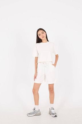 ست بالاتنه و پائین تنه نباتی زنانه بافتنی Addax - کد 834298768