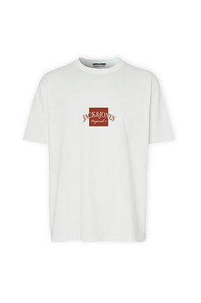 تیشرت سفید مردانه رگولار Jack & Jones - کد 888435106