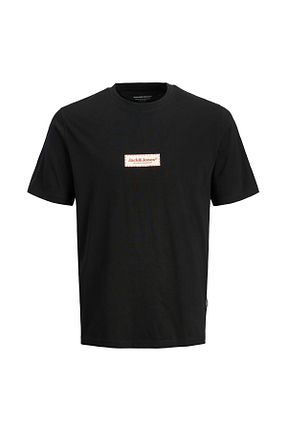 تیشرت مشکی مردانه رگولار Jack & Jones - کد 899424386