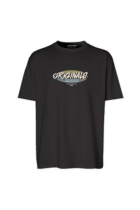 تیشرت مشکی مردانه رگولار Jack & Jones - کد 924366017