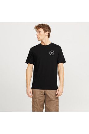 تیشرت مشکی مردانه رگولار Jack & Jones - کد 902601525