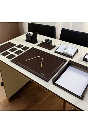 ست رومیزی اداری قهوه ای Eren Ofis - کد 932865239
