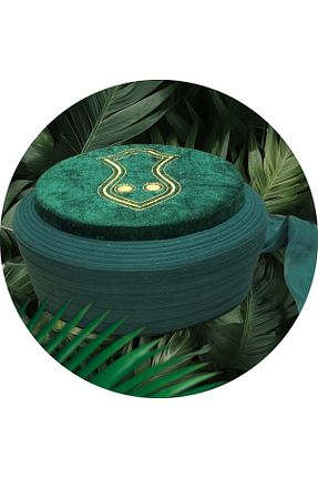 کلاه سبز زنانه مخمل şahinbak - کد 932882309