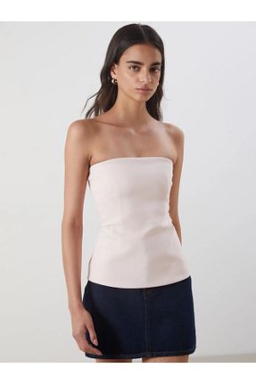 بلوز طلائی زنانه ساده LC Waikiki - کد 932890816