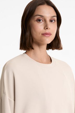 سوئیشرت نباتی زنانه رگولار Oysho - کد 932893033
