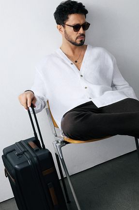 پیراهن سفید مردانه رگولار Avva - کد 931169938