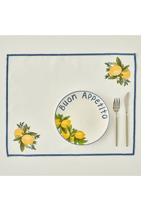 سرویس آمریکائی زرد مستطیل Bella Maison - کد 932916535