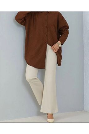شلوار بژ زنانه لیکرا Locca Due - کد 919776364