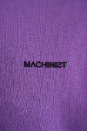 تیشرت بنفش مردانه اورسایز Machinist - کد 828655773