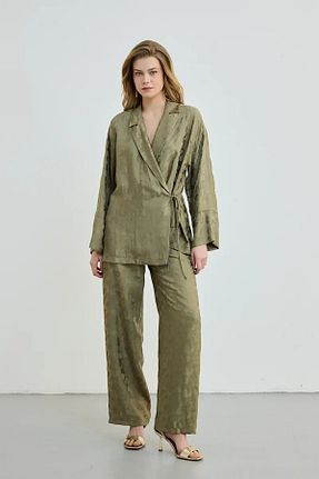 کیمونو و کافتان سبز زنانه بافتنی Gusto - کد 927952836