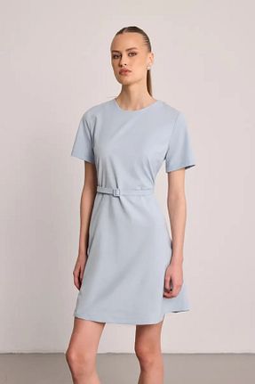 لباس آبی زنانه بافتنی Gusto - کد 930360929
