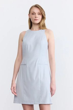 لباس آبی زنانه بافتنی Gusto - کد 927770670