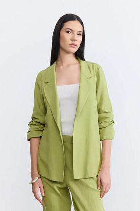 کت سبز زنانه Relaxed Gusto - کد 927770144