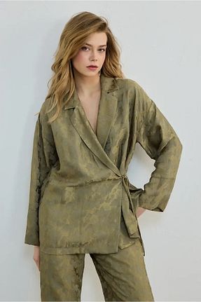 کیمونو و کافتان سبز زنانه بافتنی Gusto - کد 927952836