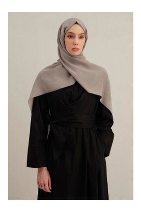 روسری طوسی پنبه ای Armine - کد 932931233