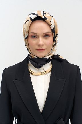 روسری مشکی 90 x 90 Setrms - کد 932983597