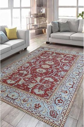 فرش قرمز قابل شستشو Çam Halı - کد 923094943