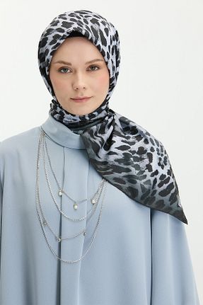روسری مشکی پلی استر Setrms - کد 932983920
