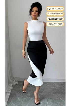 رکابی سفید زنانه بدون آستین ERŞAH - کد 129364315