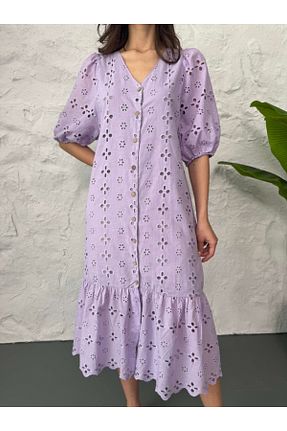 لباس آبی زنانه بافتنی Elif Özbey Butik - کد 932979973