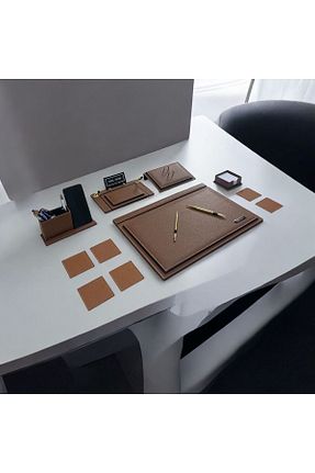 ست رومیزی اداری قهوه ای Eren Ofis - کد 863109058