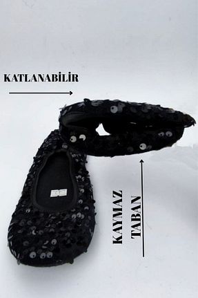 پاندوف مشکی زنانه پارچه ای CEYDA SHOES - کد 921554021