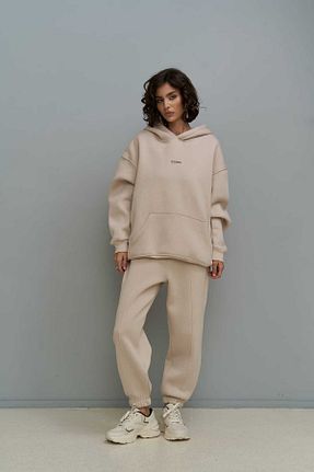 ست گرمکن نباتی زنانه %100 پنبه MAİ COLLECTİON - کد 378769760