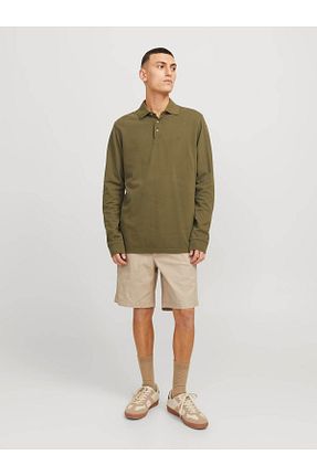 شلوارک و برمودا بژ مردانه Relaxed Jack & Jones - کد 932267491