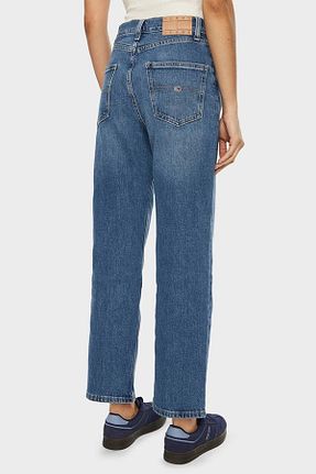 شلوار جین سرمه ای زنانه پاچه ساده Tommy Hilfiger - کد 885666037