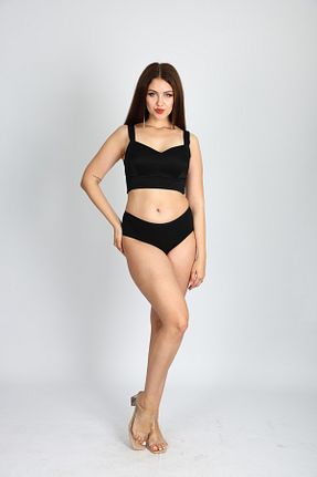شورت سایز بزرگ رنگی زنانه فاق بلند NOMOTHETIC - کد 928962337