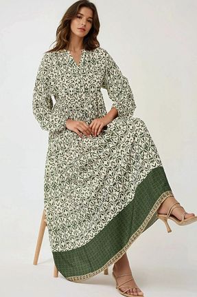 لباس سبز زنانه بافتنی Hiccup - کد 933060124