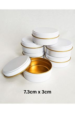جعبه دکوراتیو سفید فلزی ayyagift - کد 636525331